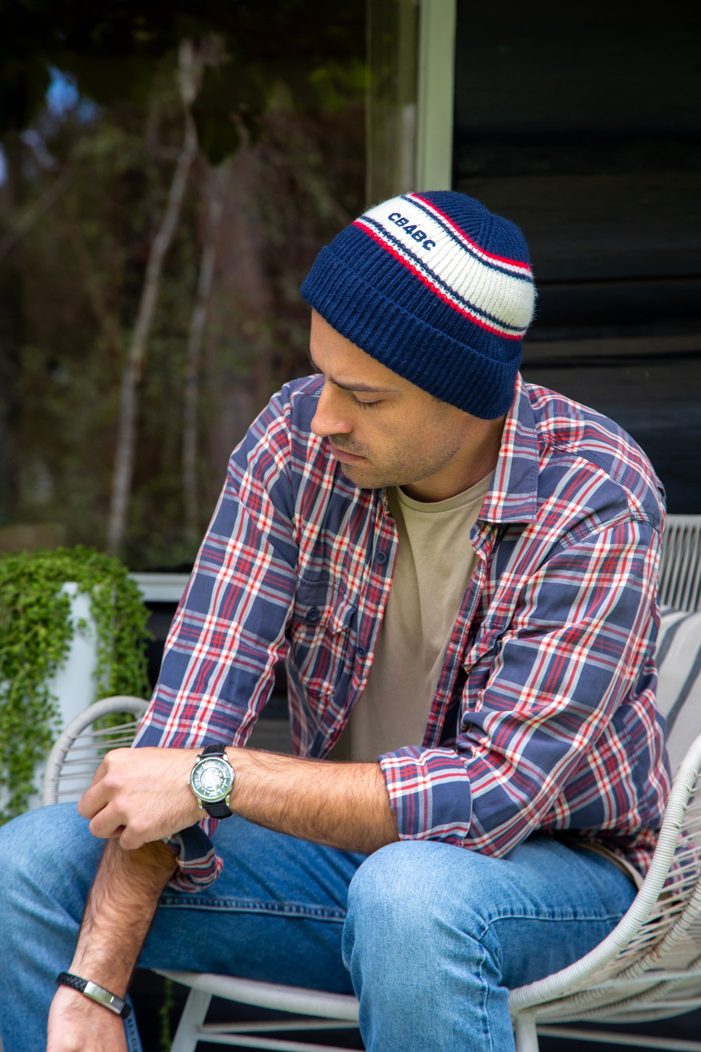 Navy Beanie
